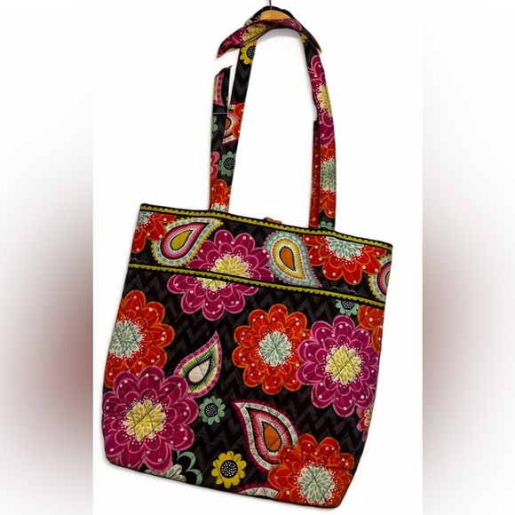 Vera Bradley Tote (Ziggy Zinnia) BAG - Picture 11 of 11